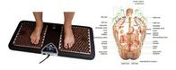 Massager de pied de Shiatsu de coeur de Tourmaline pour des points d'acuponcture, réflexothérapie